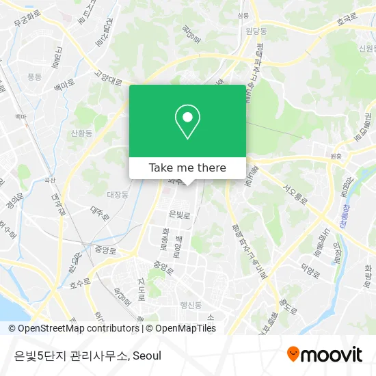 은빛5단지 관리사무소 map
