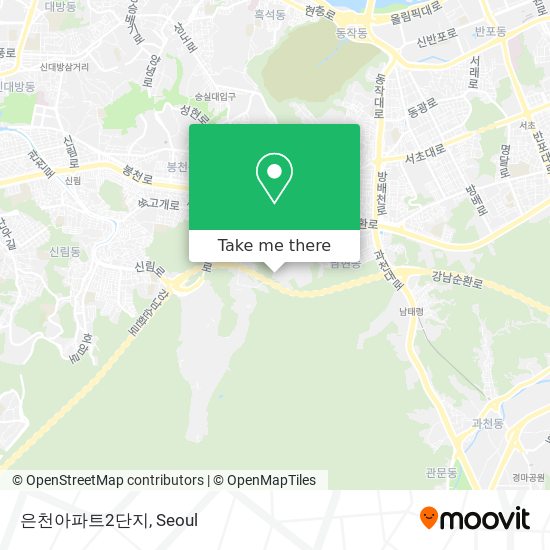 은천아파트2단지 map