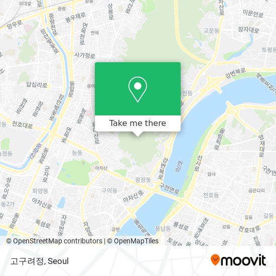 고구려정 map