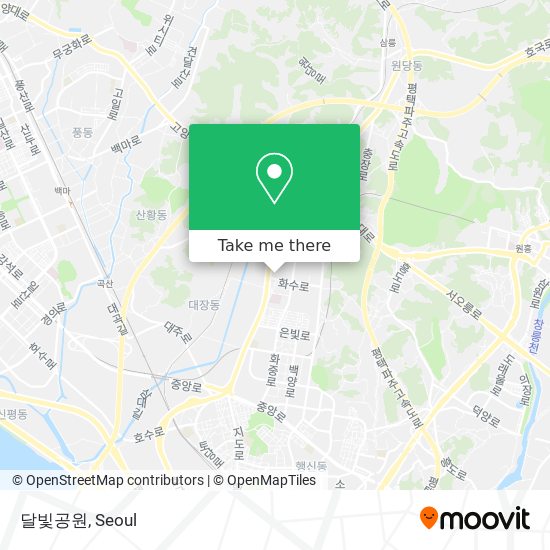 달빛공원 map