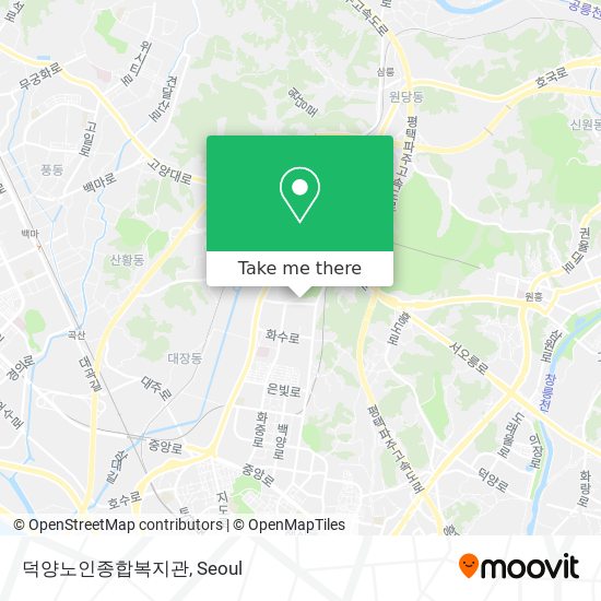 덕양노인종합복지관 map