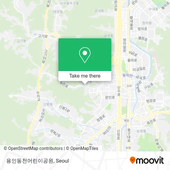 용인동천어린이공원 map