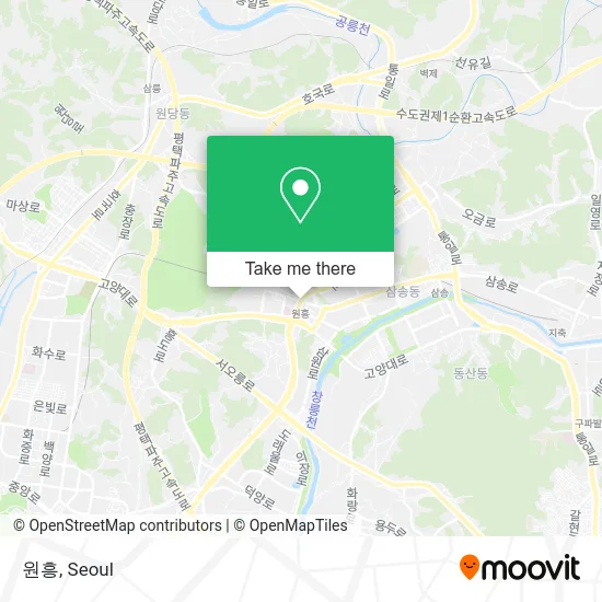 원흥 map
