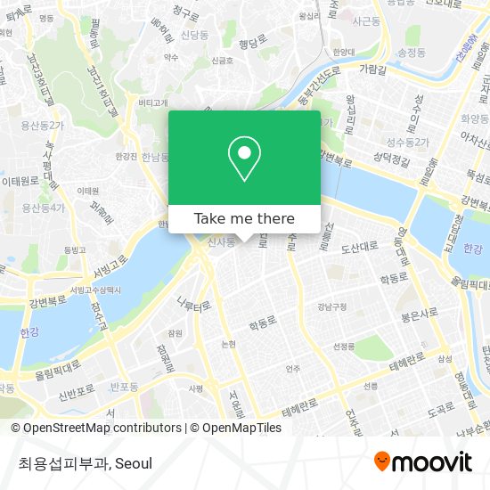 최용섭피부과 map