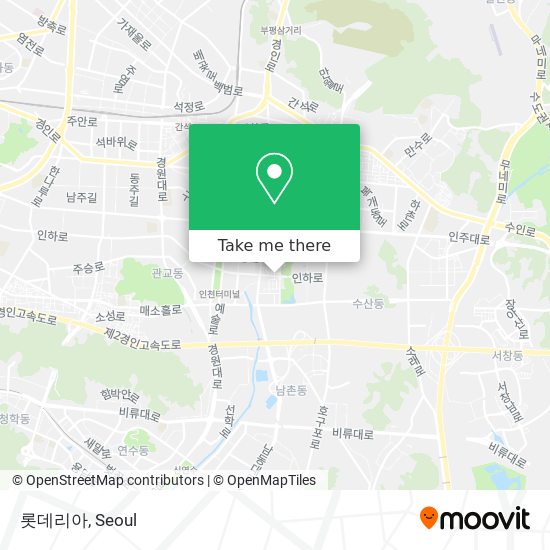 롯데리아 map