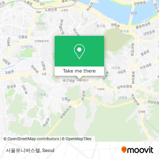 서울유니버스텔 map