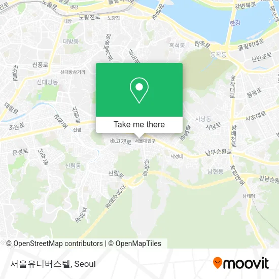 서울유니버스텔 map