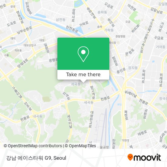 강남 에이스타워 G9 map