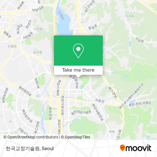 한국교정기술원 map