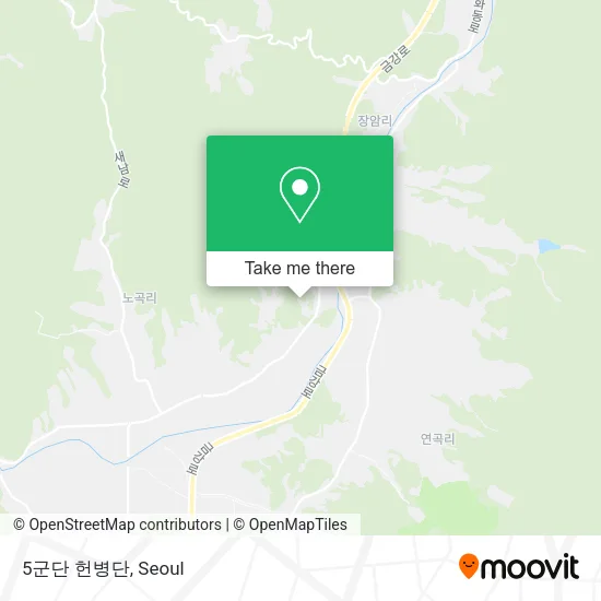 5군단 헌병단 map