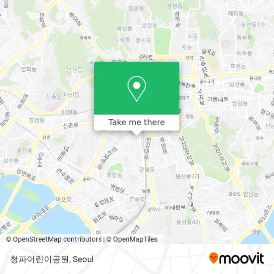 청파어린이공원 map