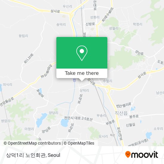 상덕1리 노인회관 map