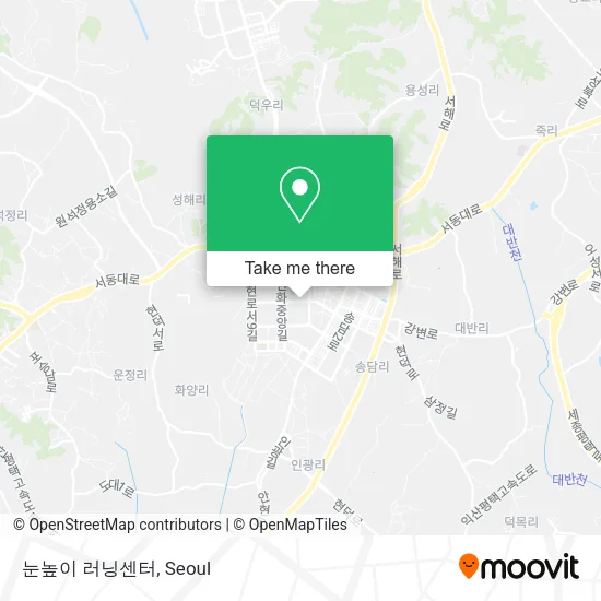 눈높이 러닝센터 map