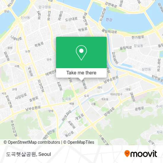 도곡햇살공원 map