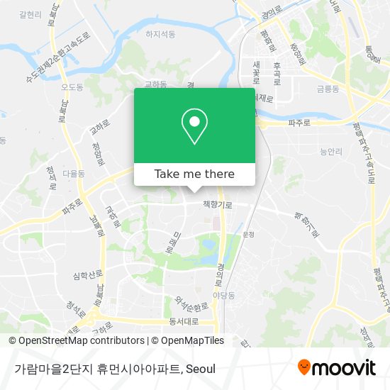 가람마을2단지 휴먼시아아파트 map