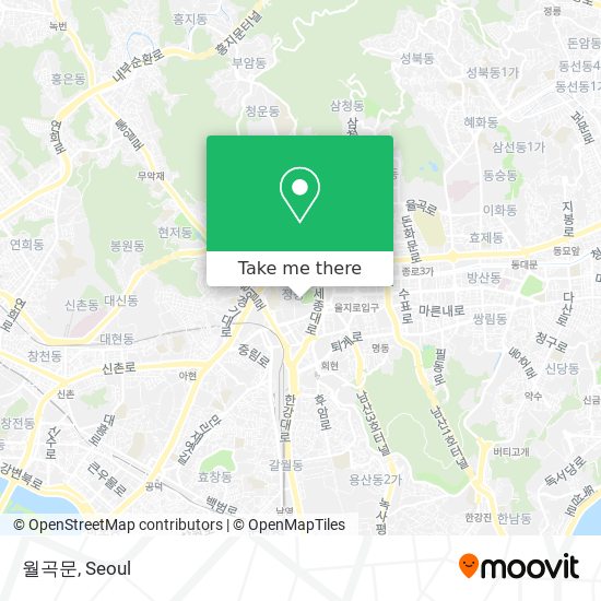 월곡문 map