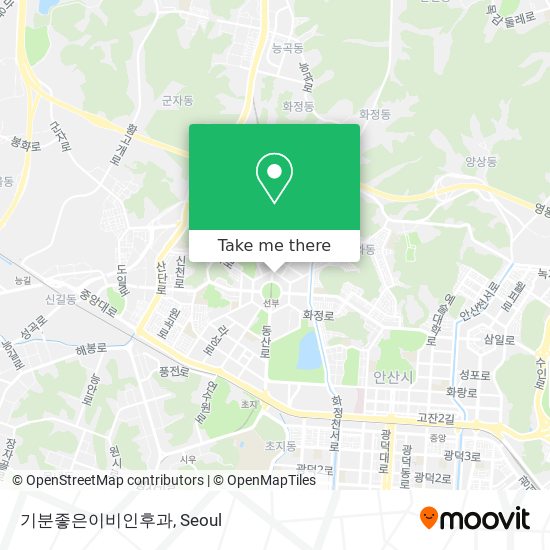 기분좋은이비인후과 map