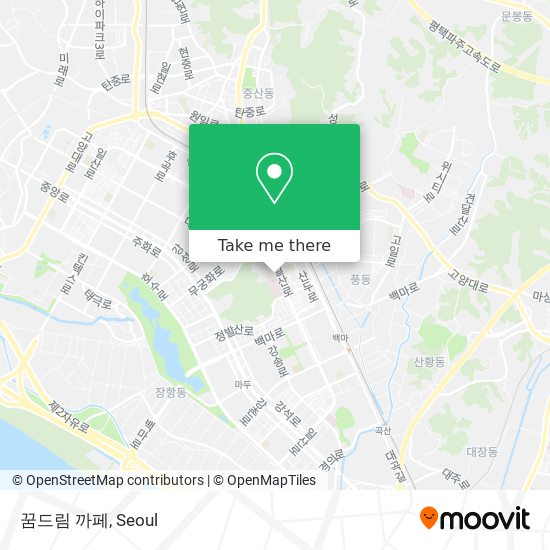 꿈드림 까페 map