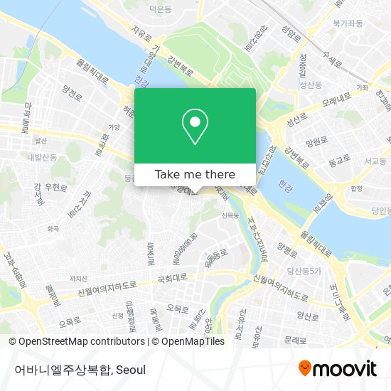 어바니엘주상복합 map