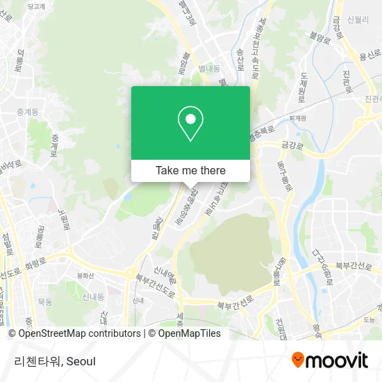 리첸타워 map
