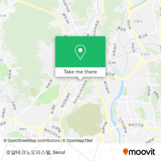 로얄테크노오피스텔 map