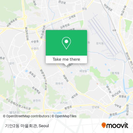 기안2동 마을회관 map