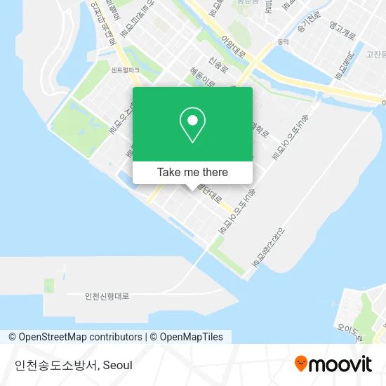 인천송도소방서 map
