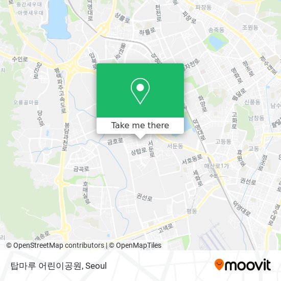 탑마루 어린이공원 map