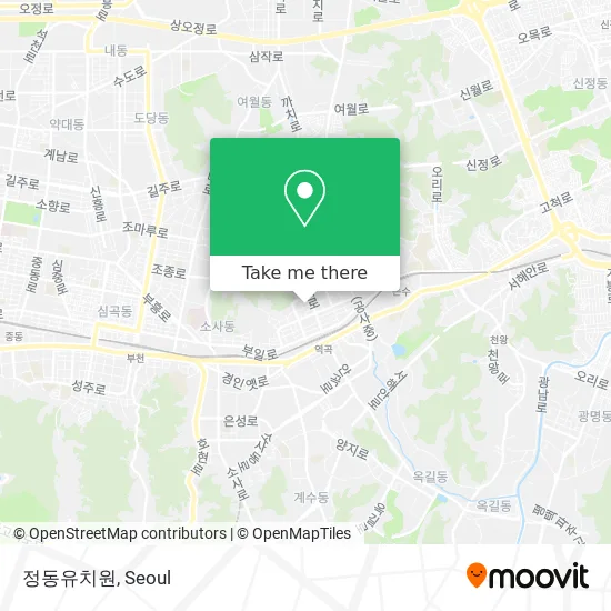 정동유치원 map
