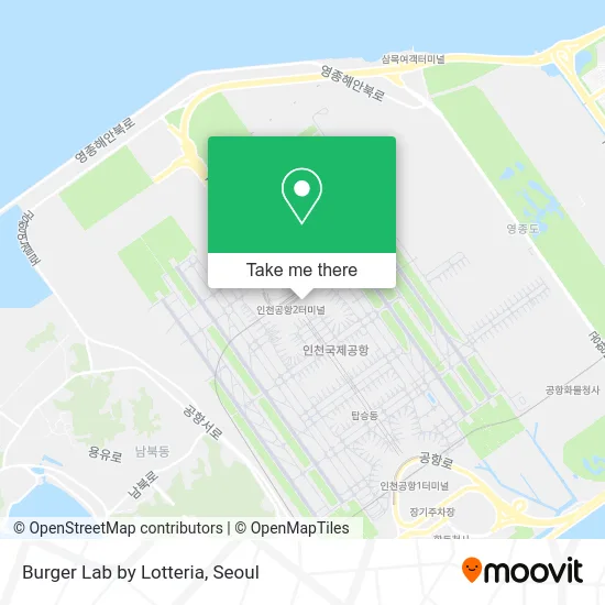 Burger Lab by Lotteria map