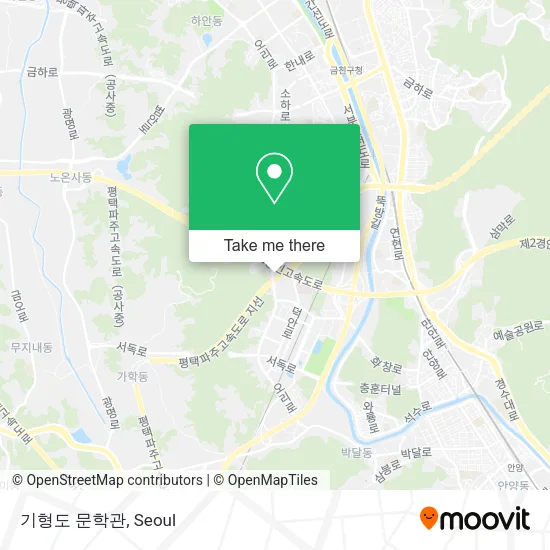 기형도 문학관 map