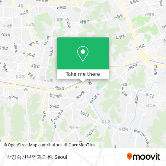 박영숙산부인과의원 map