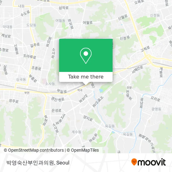 박영숙산부인과의원 map