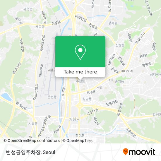번성공영주차장 map