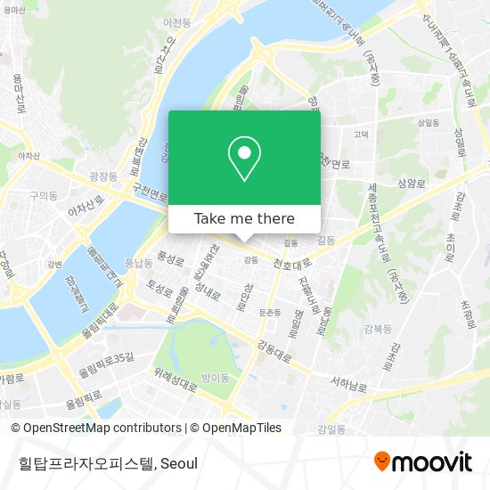 힐탑프라자오피스텔 map