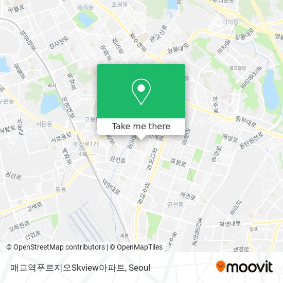 매교역푸르지오Skview아파트 map