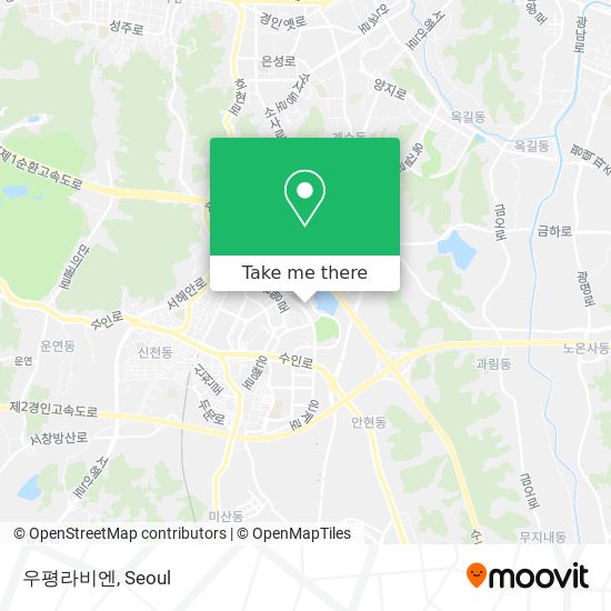 우평라비엔 map