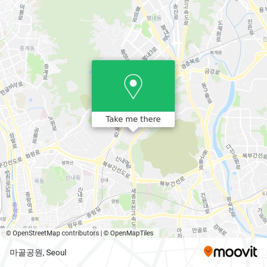 마골공원 map