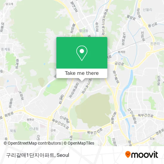 구리갈매1단지아파트 map