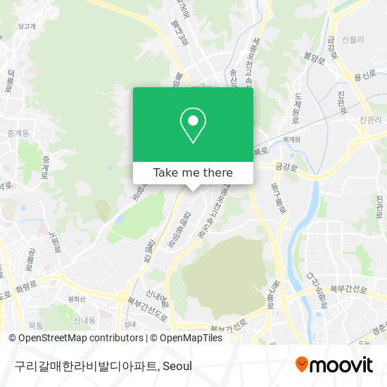 구리갈매한라비발디아파트 map