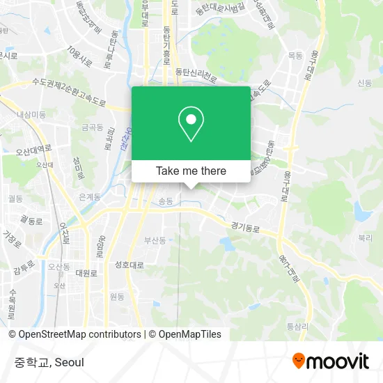 중학교 map