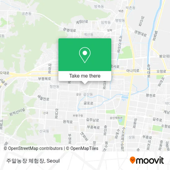 주말농장 체험장 map