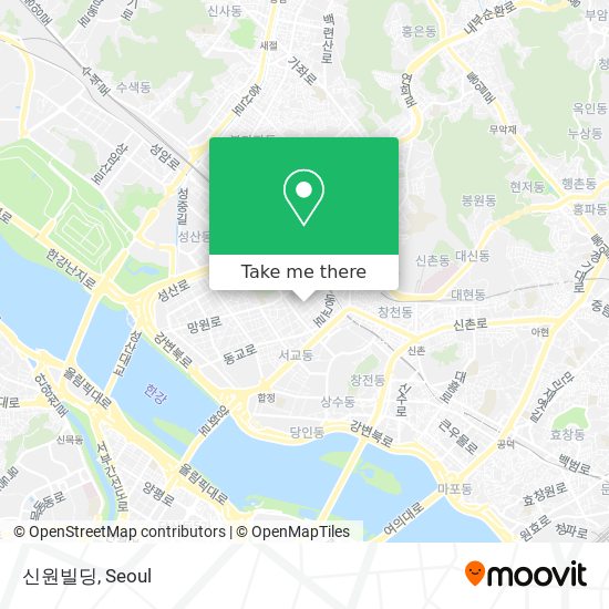 신원빌딩 map