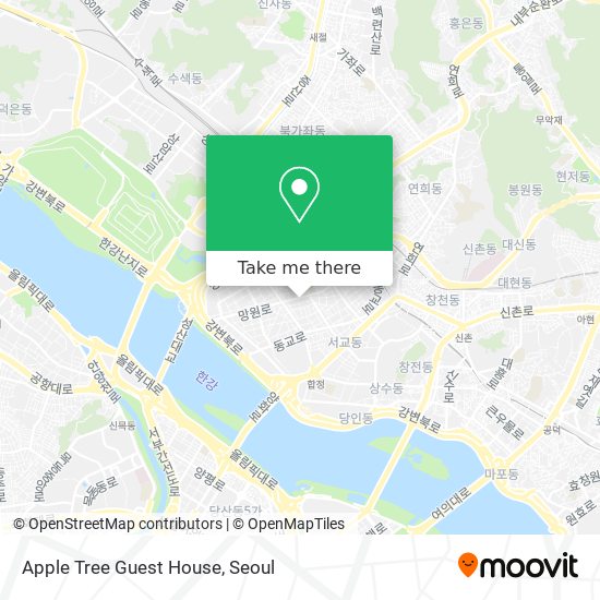 Apple Tree Guest House map