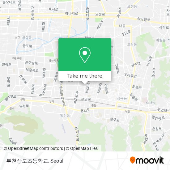 부천상도초등학교 map