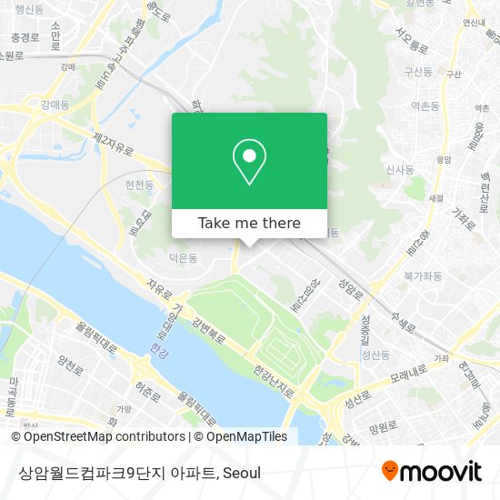상암월드컵파크9단지 아파트 map
