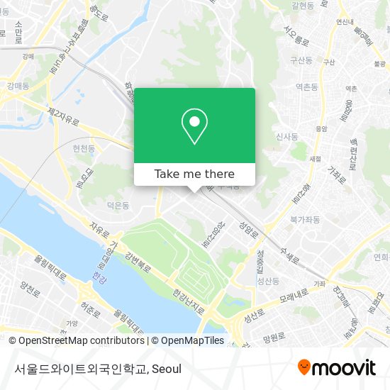 서울드와이트외국인학교 map