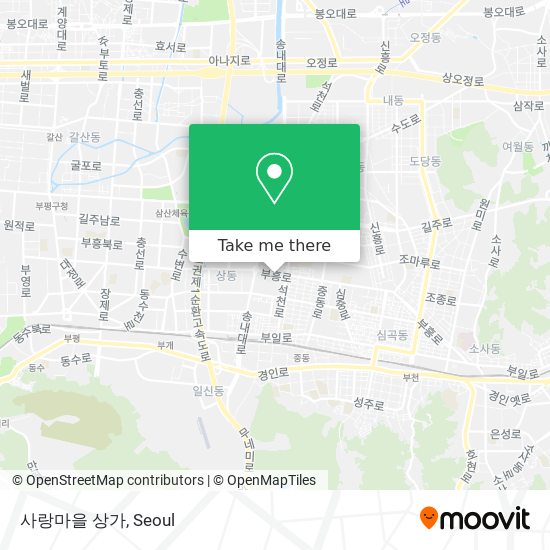 사랑마을 상가 map