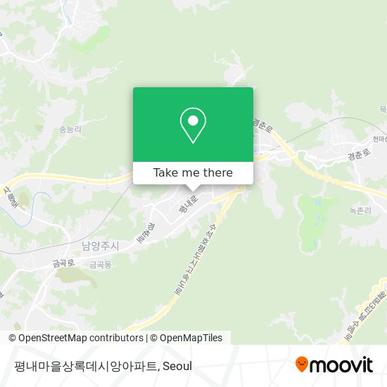 평내마을상록데시앙아파트 map