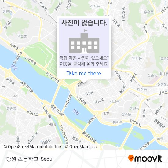 망원 초등학교 map